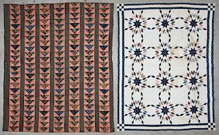 Americana: 2 Antique Early American Quilts