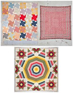 3 Stunning Antique Patchwork Quilts