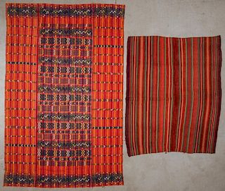 2 Semi-Antique Central/South American Flat-Weaves