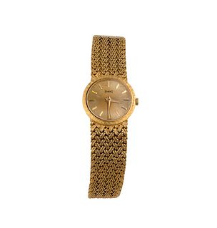 Piaget 18K Woven yellow Gold Ladies Wristwatch