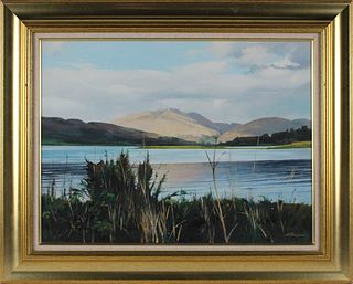 Alastair W. Thompson, Oil on Canvas, Landscape