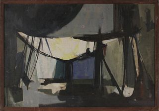 William Bartsch, Oil on Canvas, "The Great Tent"