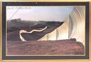 Christo and Jeanne-Claude, Print, "Running Fence"