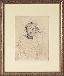 Paul-Cesar Helleu, Portrait of Whistler