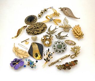 Vintage Collection of Designer Costume Brooches