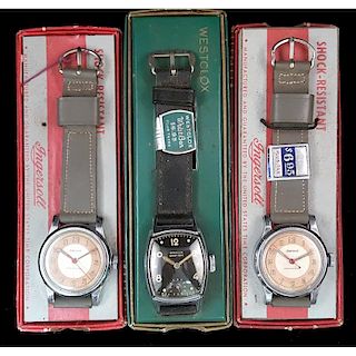 Westclox and Ingersoll New Old Stock Wrist Watches