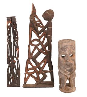 Three Decorative Tribal Objects