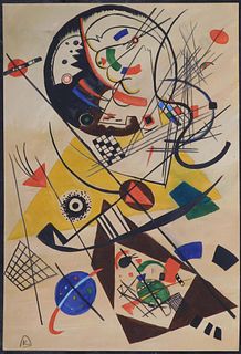 Wassily Kandinsky, Attributed: Abstract Composition