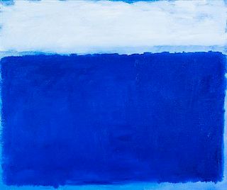 James F. Dicke, (American, b. 1945), Untitled (Blue), 1994