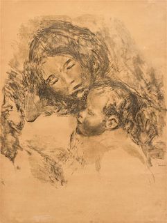* Pierre-Auguste Renoir, (French, 1841-1919), Maternite, 1912