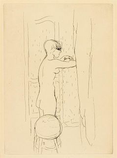 * Pierre Bonnard, (French, 1867-1947), La Toilette, 1927
