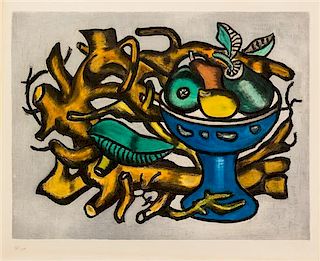 * After Fernand Leger, (French, 1881-1955), Le Compotier, 1952