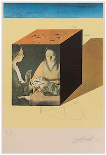 Salvador Dali, (Spanish, 1904–1989), Caring for a Surrealist Watch, 1971