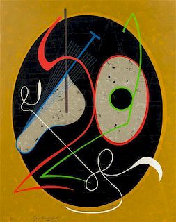 Cesar Domela, (Dutch, 1900–1992), Composition,1945-72