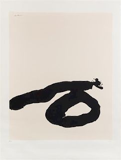 * Robert Motherwell, (American, 1915-1991), Africa 7 (from the Africa Suite), 1970
