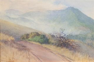 Marion Kavanagh Wachtelpre, (American, 1870-1954), Mountainous Landscape