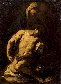 Attributed to Annibale Caracci, (Italian, 15601609), Pieta
