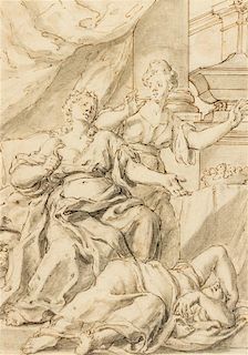 Italian School, (Italian, circa 1700), The Death of Cleopatra