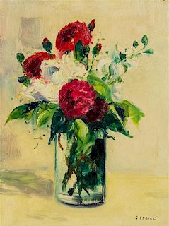 Gaston Sebire, (French, 1920 - 2001), Still Life with Flowers