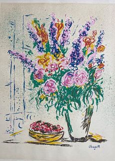 Chagall, Marc "Still Life Flowers in Vase"