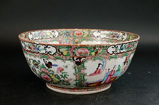 GUANGCAI CHARACTER STORY PAINTED BOWL