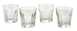 Waterford 'Sheila' Cut Crystal Old Fashioned Glasses, 9 Pcs, H 3.5", Dia 3.25"