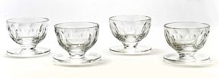 Waterford 'Sheila' Cut Crystal Footed Dessert Cups, 12 Pcs, H 3", Dia 4"