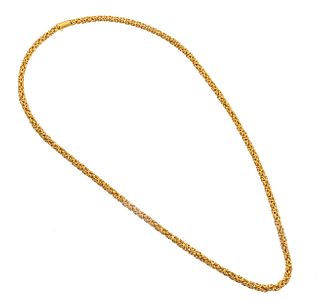 18K Yellow Gold Necklace L 22'' 47.7g