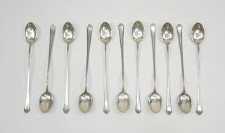 (11) International Silver Co. Sterling Silver Lemonade Spoons.