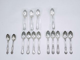 (15) Sterling Silver Teaspoons.