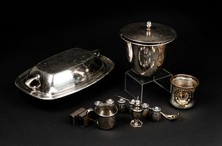 Group of Sterling Silver and Silver Plate Pieces
