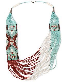 A Southwest beaded necklace