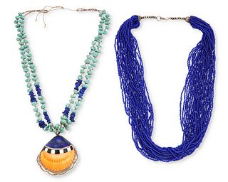 Two Southwest necklaces