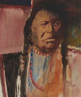 Neil Boyle, (1931-2006), Untitled, Oil on canvas, 24" H x 20" W