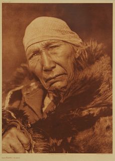 Edward S. Curtis (1868-1952), "Soyaksin - Blood," Plate 651 from "The North American Indian" Volume 18