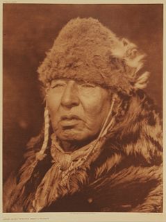 Edward S. Curtis (1868-1952), "Apio-Mita ("White Dog") - Blood," Plate 648 from "The North American Indian" Volume 18