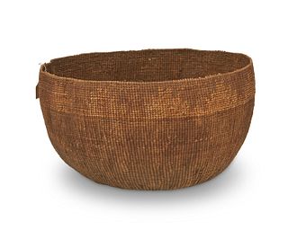 A Hupa/Yurok/Karuk mush bowl basket