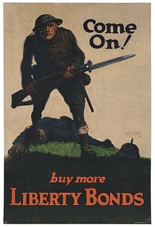 WWI Poster,  Walter Whitehead 