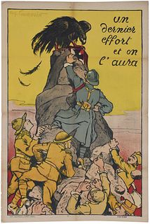 French WWI Poster, Eugene Courboin