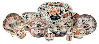 Group of 29 Table Objects in the Imari Palette 
