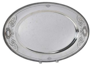 Wallace Oval Sterling Tray