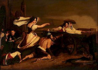 AFTER SIR DAVID WILKIE THE DEFENCE OF SARAGOSSA