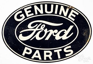 Double sided Ford Genuine Parts sign