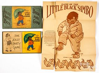 Little Black Sambo Jolly Party Box Book and Game