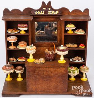 German confectionary shop diorama
