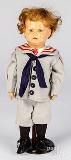 Schoenhut boy character doll