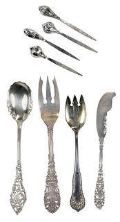 55 Pieces Assorted Sterling Flatware