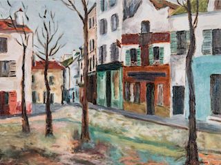 BENJAMIN KOPMAN (1887-1965) OIL ON ARTIST'S PANEL