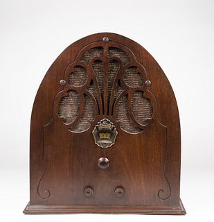 A Philco Model 20 Baby Grand Cathedral Radio, c.1930