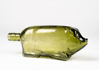 A 1970's Reproduction 'Suffolk Bitters' Advertising Bottle